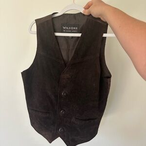 Wilson’s Leather Suede Vest